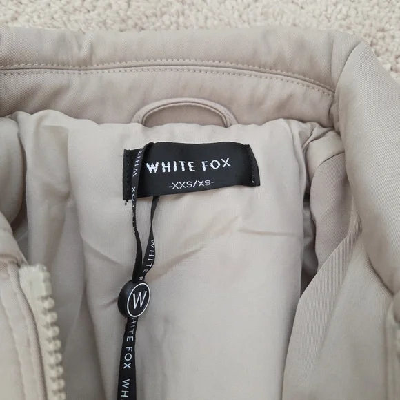 New With Tags White Fox Boutique Back To Friends Bomber Jacket Size Xxs